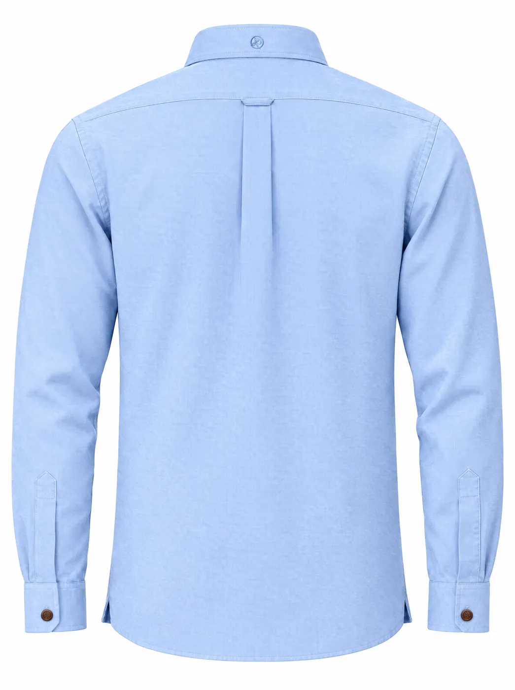 OfRegal Button-Down Collar Shirt in Sky — back view